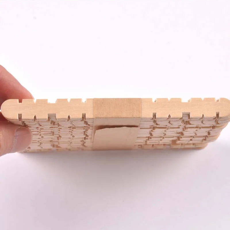 50Pcs/Lot Natural Wood & Colorful Wooden Popsicle Stick For Ice Cream Sticks Kids Educational Toys Handmade DIY Wood Craft Arts Qme