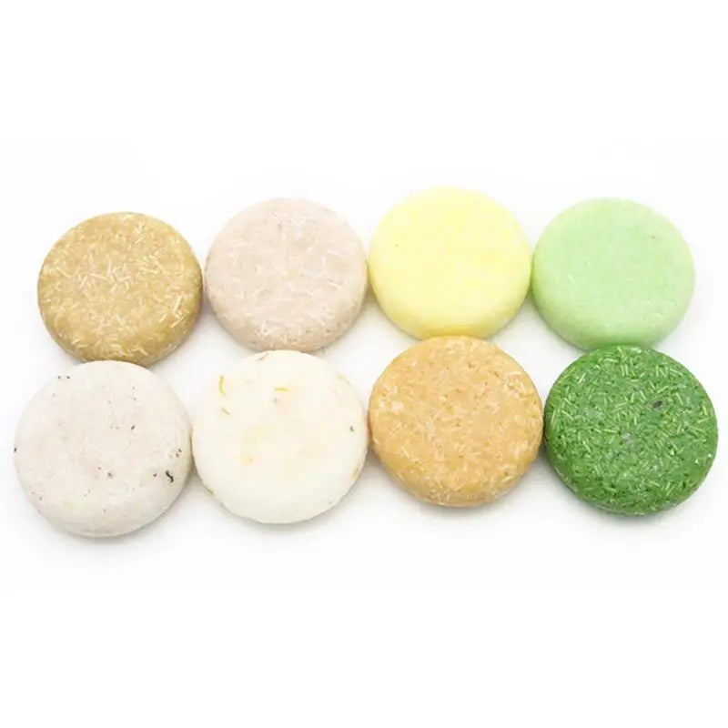 12 Colors 55g Handmade Hair Shampoo Soap Cold Processed Cinnamon Ginger Shampoo Bar 100% Pure Hair Shampoos Hair Care Tool 40 Qme