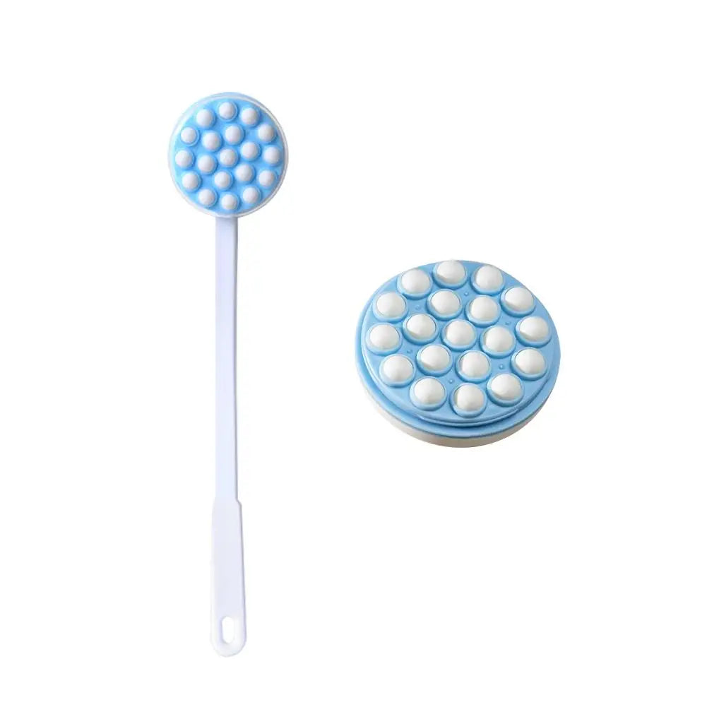 Lotion Oil Cream Applicator Body Leg Back Bath Brush Scrub Massager Qme
