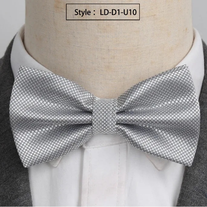XGVOKH Men Ties Fashion Butterfly Party Wedding Bow Tie Boys Girls Qme LD-D1-U10