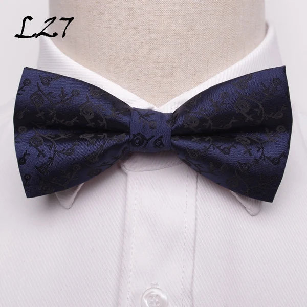 Bowtie men formal necktie boy Men's Fashion business wedding bow tie Male Dress Shirt krawatte legame gift Qme L27