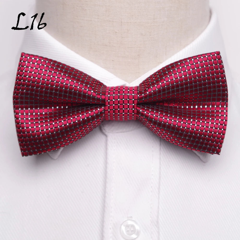 Bowtie men formal necktie boy Men's Fashion business wedding bow tie Male Dress Shirt krawatte legame gift Qme