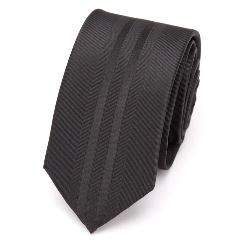 Mens Ties Luxurious Slim Necktie Stripe Tie Men Business Wedding Qme YJ-15-B03