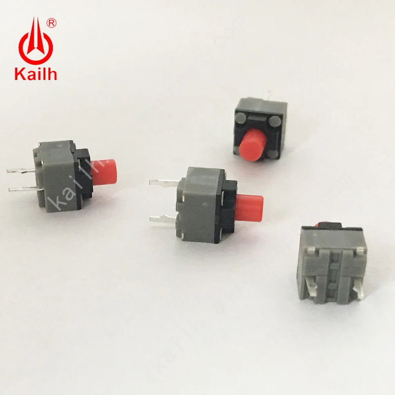 Kailh Micro Switch 6*6*4.3/7.3/9.5mm Square Silent Switch Wireless Mouse Wired Mouse DIP Microswitch Tact Switch CMI627301D60 Qme