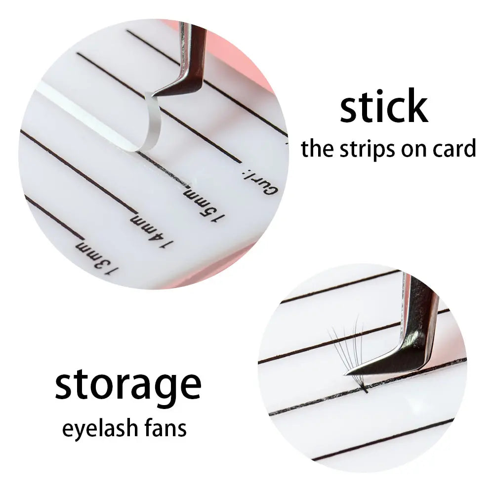 NATUHANA False Eyelash Extension Display Stand Acrylic 5 Layers Qme