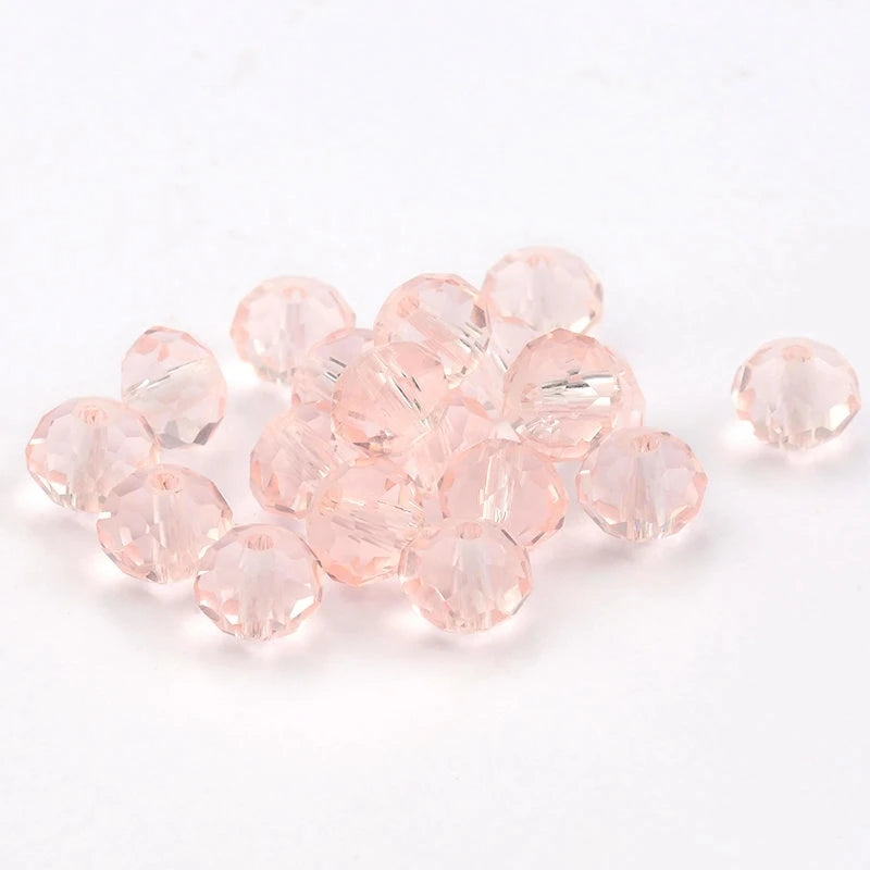 Wholesale Big Bag 4mm Faceted Crystal Beads Charms Rondelle Austria Glass Loose Beads Jewelry Beads for Jewelry Making 1500pcs Qme silk