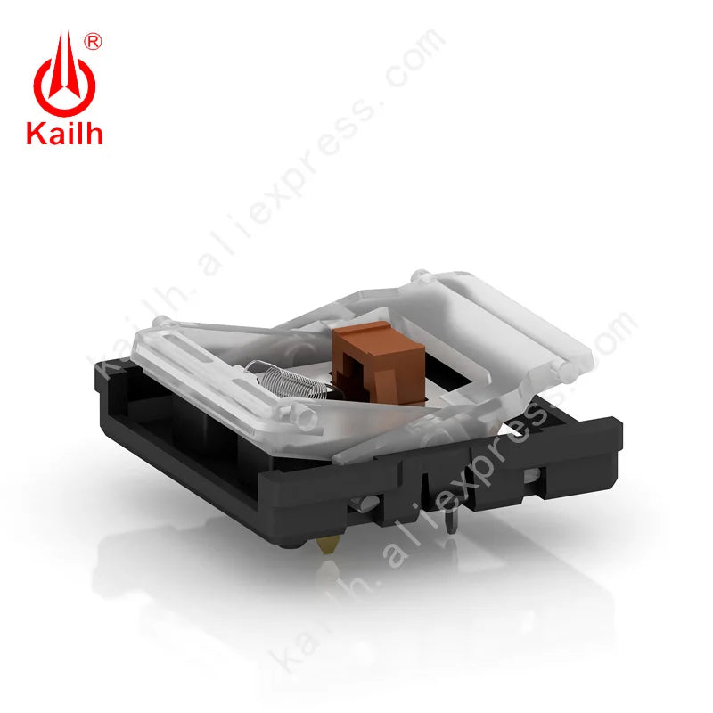 Kaih Low Profile Notebook X Switch Keyboard Switch for Laptop, Brown Switch, Pretravel 1.2mm Clikcy Tactile Feeling Qme