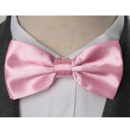 New Bow Tie Men Candy Colors Fashion Wedding Party Necktie Boys Solid Bowtie Male Dress Shirt Gift Dress Shirt Accessories Qme LDB1-04