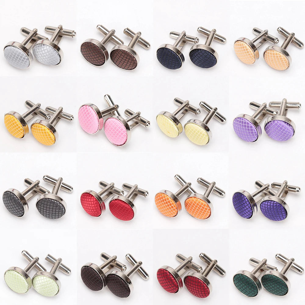 1Pair Mens Cufflinks Busines Fashion Shirt Wedding Party Men Cufflink Qme