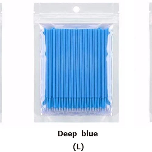 Bag Durable Micro Disposable Eyelashes Extension Individual Lash Qme Deep Blue