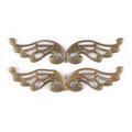 10Pcs 3 Colors Metal Connectors Crafts Flower Filigree Wraps Embellishments For Diy Scrapbooking Home Decor Accessories YK0743 Qme Bronze