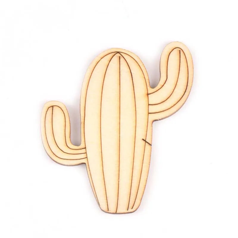 4Pcs Unfinished Dog/cat/alpaca/cactus Shape Wooden Bobbin Spools Cord Wire Sewing For Thread String Ribbons Trims 63-90mm m2158 Qme