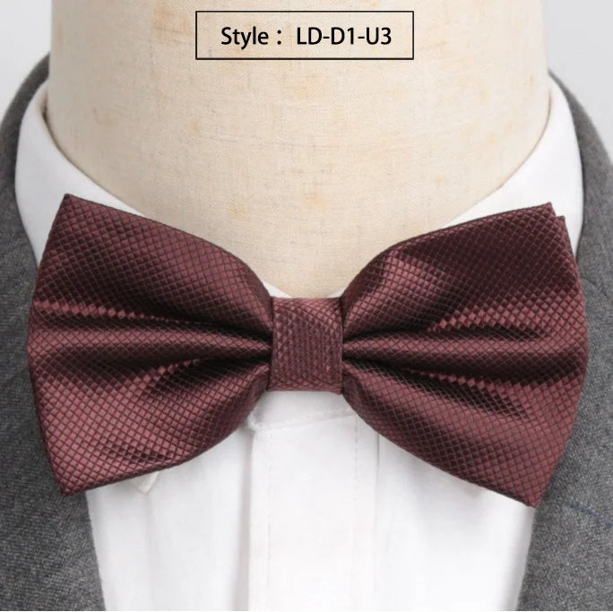 XGVOKH Men Ties Fashion Butterfly Party Wedding Bow Tie Boys Girls