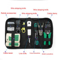 Network Cable Clamp Pliers Stripping Crimping Professional Tester Qme most practical set