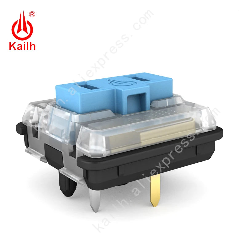 Kailh 10 Pcs Choc Low Profile Switch 1350 Chocolate Mechanical Keyboard Switch 5 Pins Hot Swap Linear Tactile Clicky Switch Qme