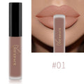 NICEFACE Hot Lip Gloss Waterproof Velvet Nude Matte Liquid Lipstick Cosmetics Lip Tint Cream Pigment Long Lasting For Lip Makeup Qme 01