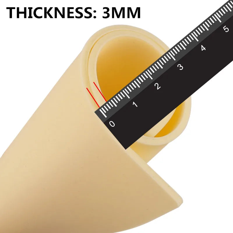 Silicone Tattoo Practice Skin Double Fake 3mm Thick A4 Big Size For Permanent Makeup Tattoo Beginner Practice Synthetic Leather Qme