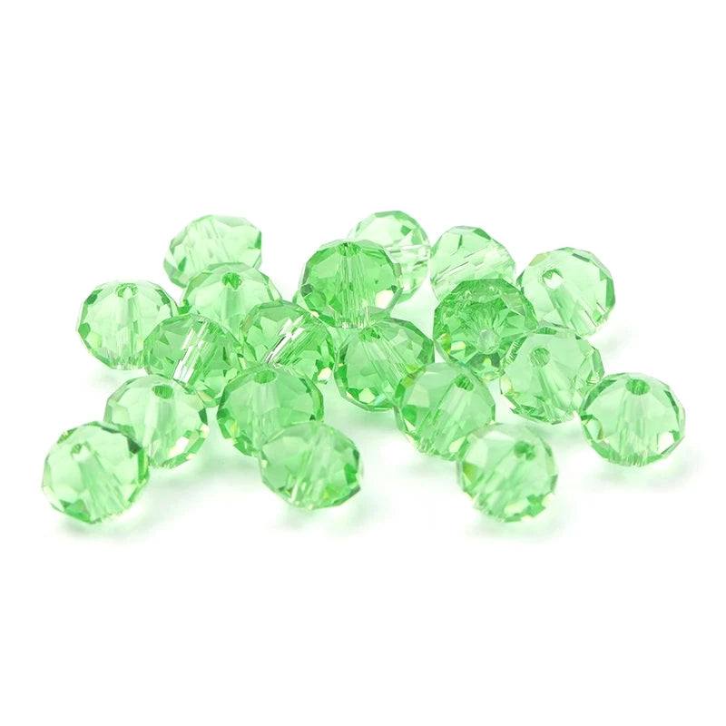 Wholesale Big Bag Faceted Crystal Beads Charms Rondelle Austria Glass