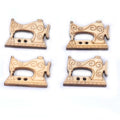 25pcs 18-30mm Natural Sewing Tool Wood Crafts DIY Scrapbooking For Wooden Ornament Home Decoration Sewing Accessories m0901x Qme MT0901-3