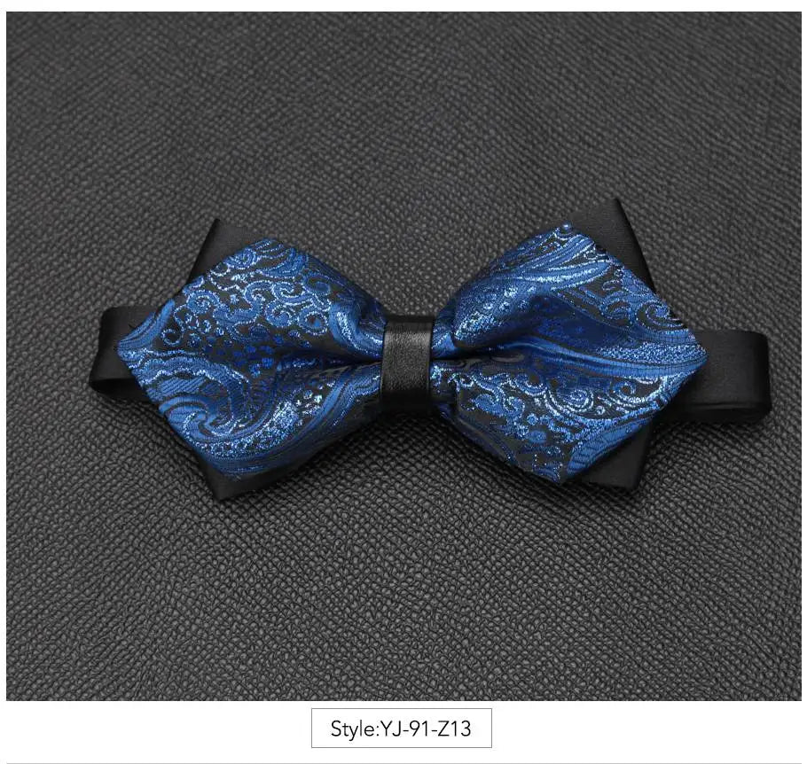 Men Bowtie Newest Butterfly Knot Mens Accessories Luxurious Bow Tie Qme YJ-91-Z13
