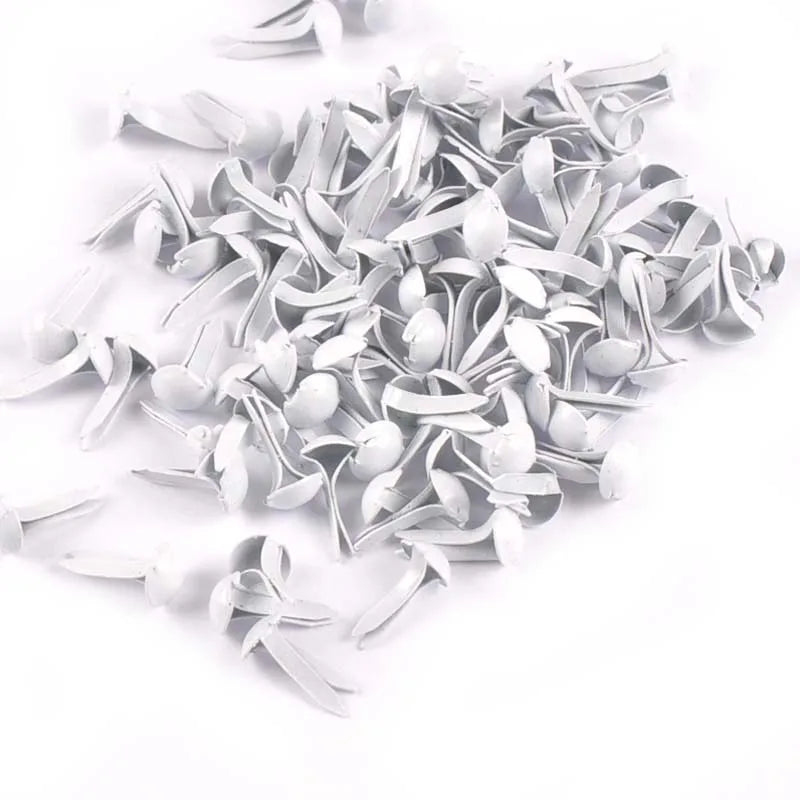 100pcs 5x10mm Mix Round Fastener Brads Embellishment For Scrapbooking Supplies DIY Metal Crafts Accessories Shoes Decor c2147 Qme