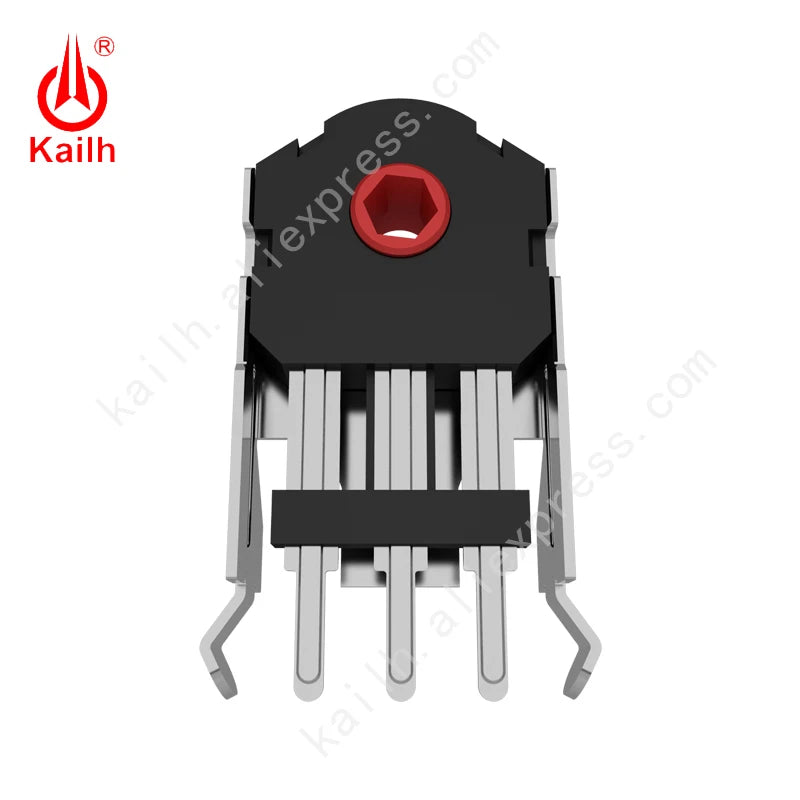 Kailh 9/10/11/12mm Rotary Mouse Scroll Wheel Encoder with 1.74 mm Hole Mark, 15-30 g Force for PC Mouse Alps Encoder Dust-Free Qme