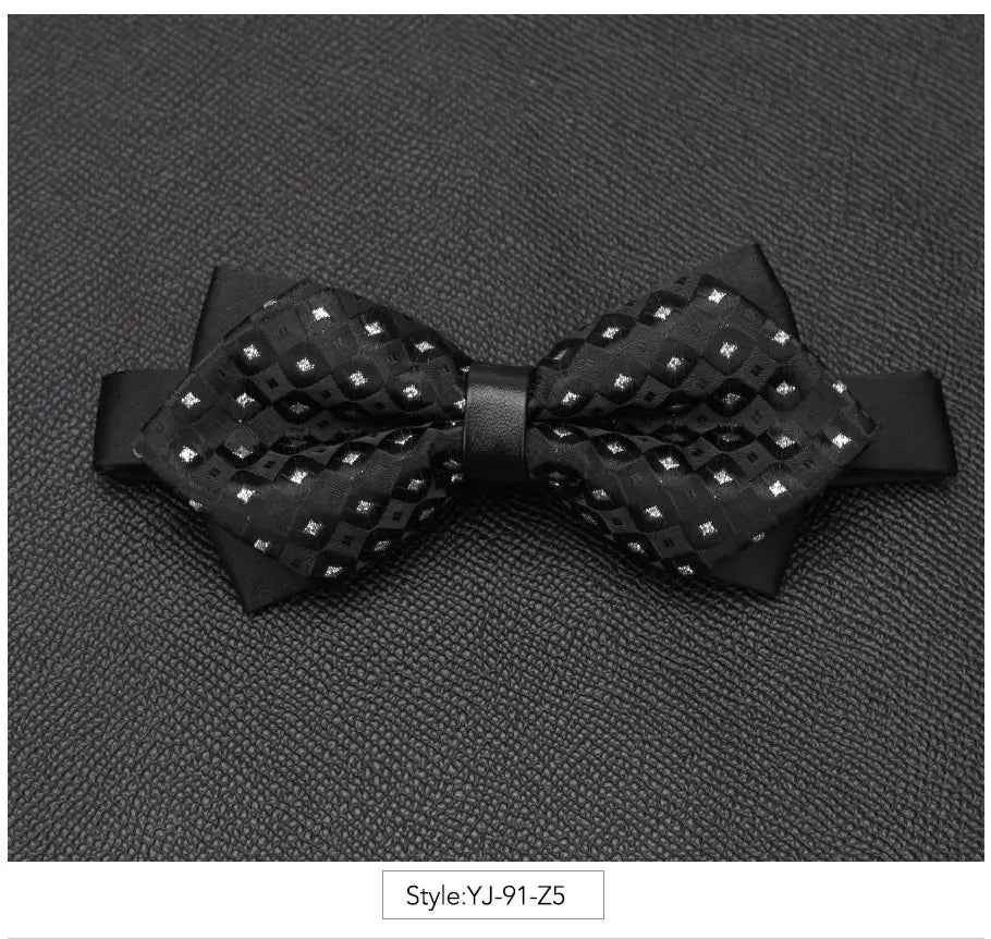 Men Bowtie Newest Butterfly Knot Mens Accessories Luxurious Bow Tie Qme YJ-91-Z5