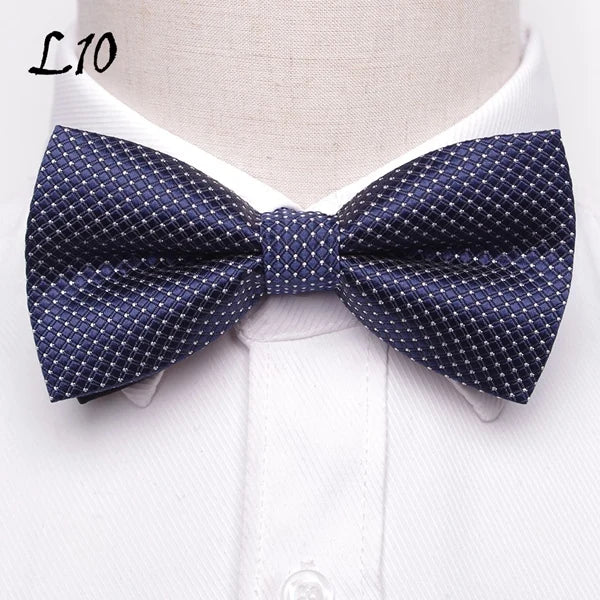 Bowtie men formal necktie boy Men's Fashion business wedding bow tie Male Dress Shirt krawatte legame gift Qme L10