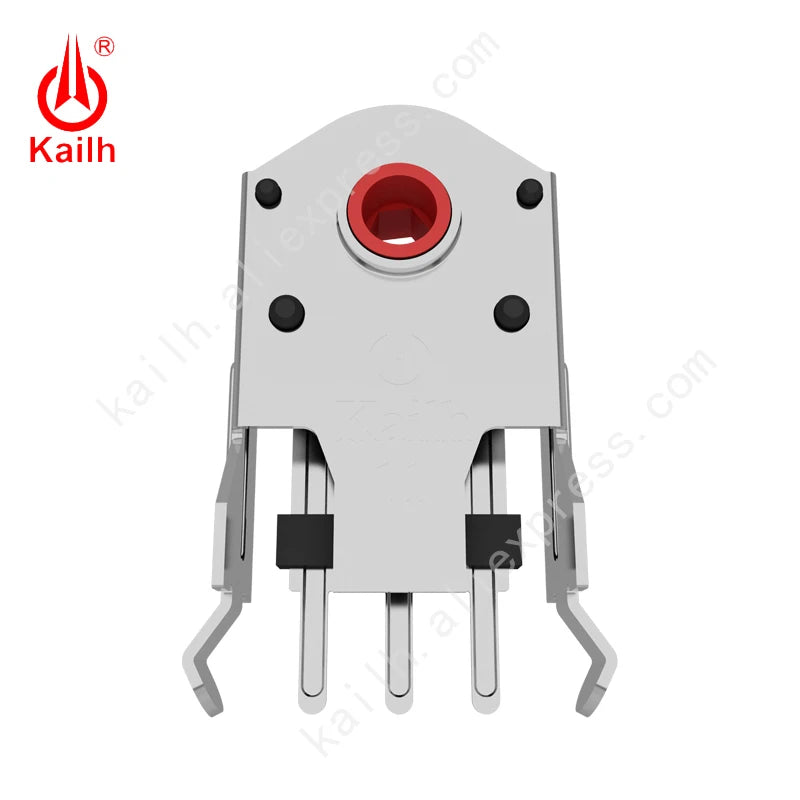 Kailh 9/10/11/12mm Rotary Mouse Scroll Wheel Encoder with 1.74 mm Hole Mark, 15-30 g Force for PC Mouse Alps Encoder Dust-Free Qme