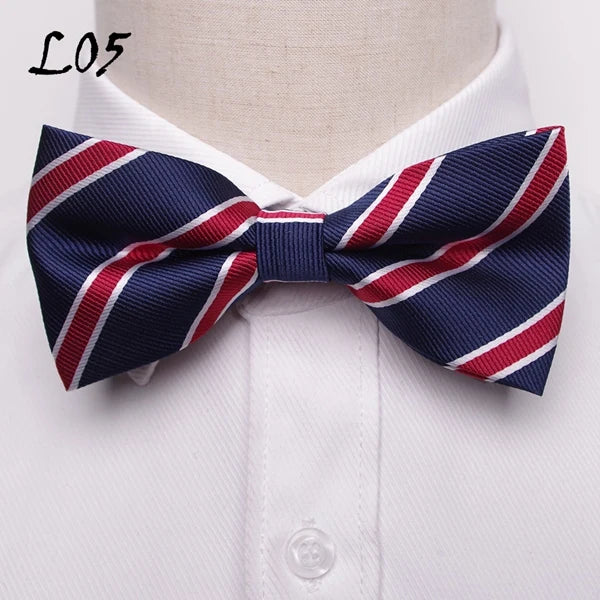 Bowtie men formal necktie boy Men's Fashion business wedding bow tie Male Dress Shirt krawatte legame gift Qme L05