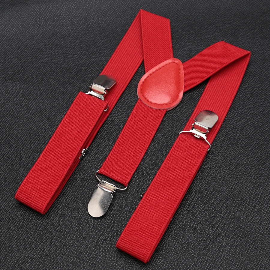 Kids Suspenders Bowtie Fashion Children Bow Tie Boys Braces Girls Qme