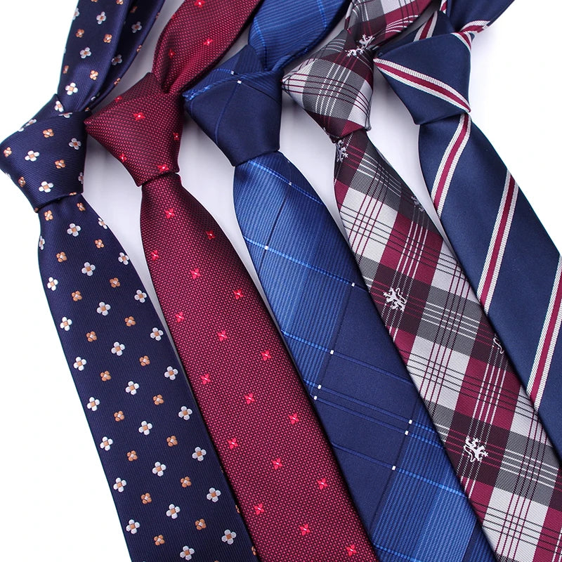 Men Ties Necktie Men's Vestidos Business Wedding Tie Male Dress Qme