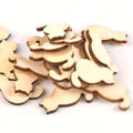 25Pcs Cat Pattern Wooden Crafts Scrapbook DIY For Wood Slices Ornaments Handmade Home Decoration Accessories 23x35mm m0923 Qme 23x35mm