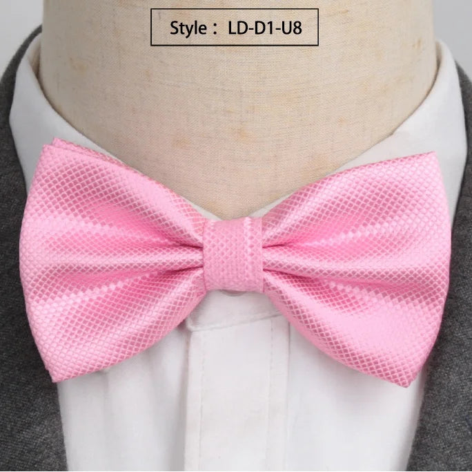 XGVOKH Men Ties Fashion Butterfly Party Wedding Bow Tie Boys Girls Qme LD-D1-U8