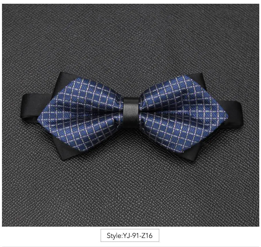 Men Bowtie Newest Butterfly Knot Mens Accessories Luxurious Bow Tie Qme YJ-91-Z16