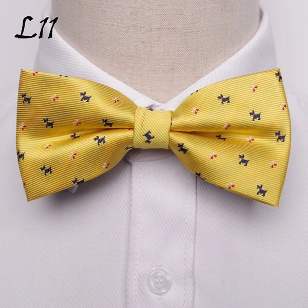 Bowtie men formal necktie boy Men's Fashion business wedding bow tie Male Dress Shirt krawatte legame gift Qme L11