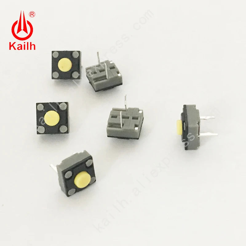 Kailh Micro Switch 6*6*4.3/7.3/9.5mm Square Silent Switch Wireless Mouse Wired Mouse DIP Microswitch Tact Switch CMI627301D60 Qme