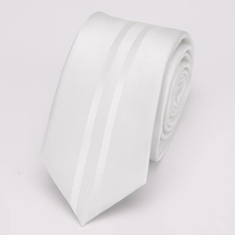 Mens Ties Luxurious Slim Necktie Stripe Tie Men Business Wedding Qme YJ-15-B05