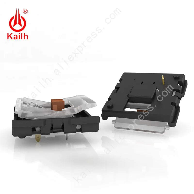 Kaih Low Profile Notebook X Switch Keyboard Switch for Laptop, Brown Switch, Pretravel 1.2mm Clikcy Tactile Feeling Qme
