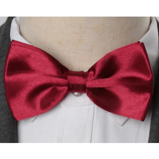 New Bow Tie Men Candy Colors Fashion Wedding Party Necktie Boys Solid Bowtie Male Dress Shirt Gift Dress Shirt Accessories Qme LDB1-26