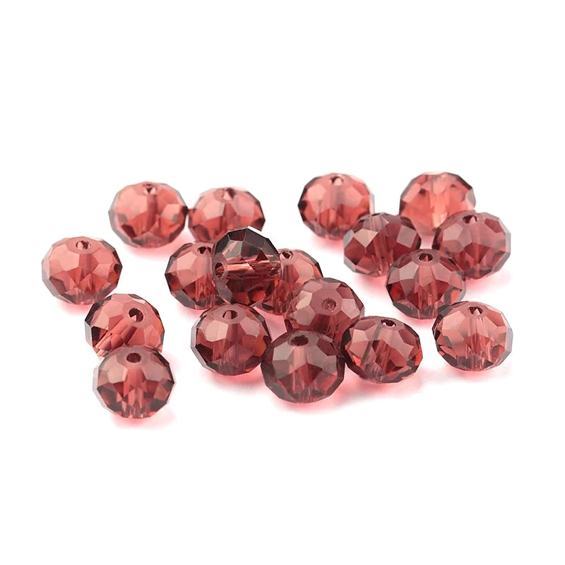 Wholesale Big Bag 4mm Faceted Crystal Beads Charms Rondelle Austria Glass Loose Beads Jewelry Beads for Jewelry Making 1500pcs Qme purple