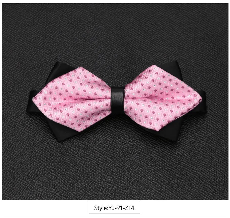Men Bowtie Newest Butterfly Knot Mens Accessories Luxurious Bow Tie Qme YJ-91-Z14