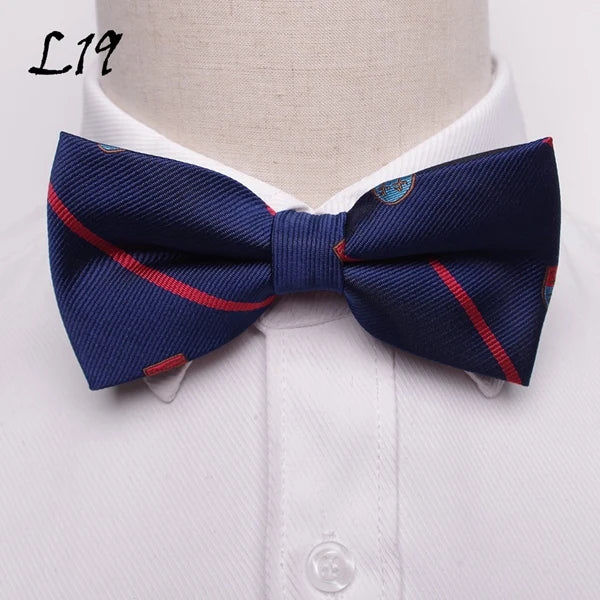 Bowtie men formal necktie boy Men's Fashion business wedding bow tie Male Dress Shirt krawatte legame gift Qme L19