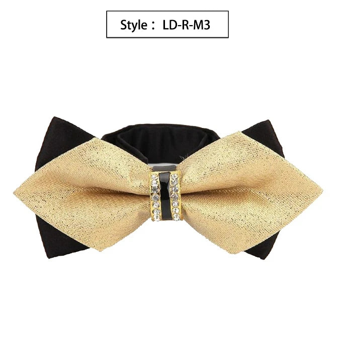 Bowtie Groom Mens Colourful Plaid Cravat Gravata Fashion Male