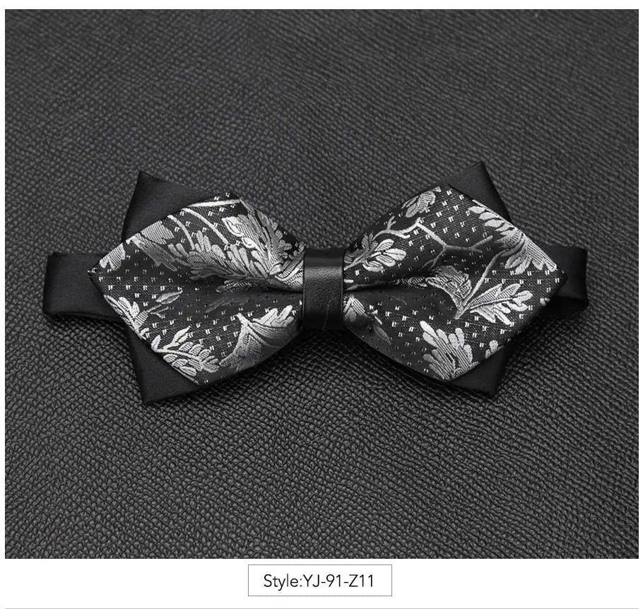 Men Bowtie Newest Butterfly Knot Mens Accessories Luxurious Bow Tie Qme YJ-91-Z11
