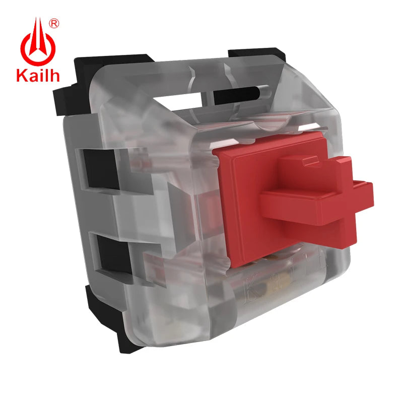 Kailh Traditional Gaming Mechanical Keyboard Switch SMD with Brown/Red/Blue/Black Keystem, with 3 Pins Qme
