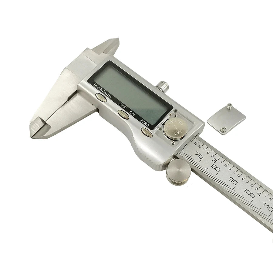 Digital Vernier Caliper Stainless Steel 0- Display Electronic Ruler Qme