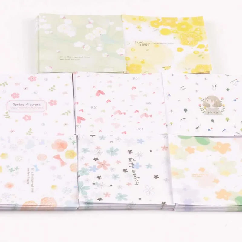 6.3cm 60 Sheets DIY Kids Folded Craft Paper Square Floral Origami Paper Handmade Folding Paper Scrapbooking Decorative Craft Qme Default Title