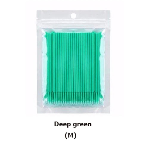 Bag Durable Micro Disposable Eyelashes Extension Individual Lash Qme Deep Green