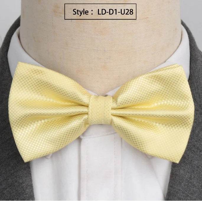 XGVOKH Men Ties Fashion Butterfly Party Wedding Bow Tie Boys Girls